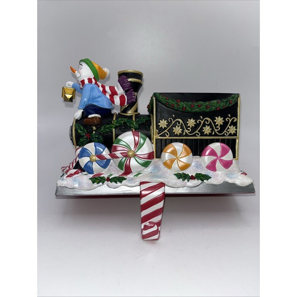 Waterford North Pole Express Musical Stocking Holder – #139210 Tested Working